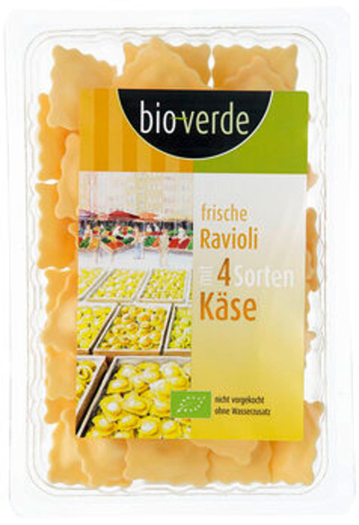Produktfoto zu Frische Ravioli mit 4 Käse, 250 g