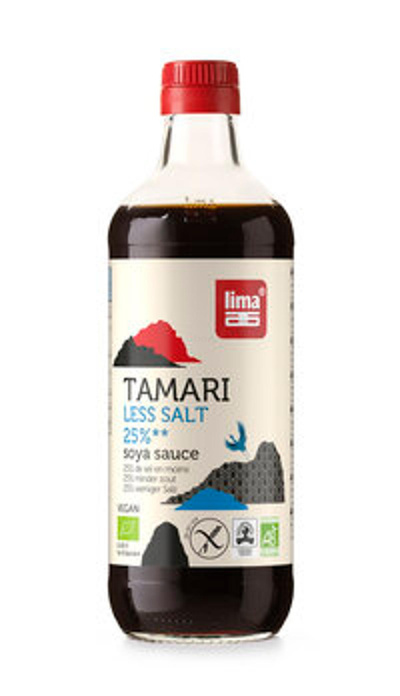 Produktfoto zu Tamari 25% weniger Salz, 500 ml