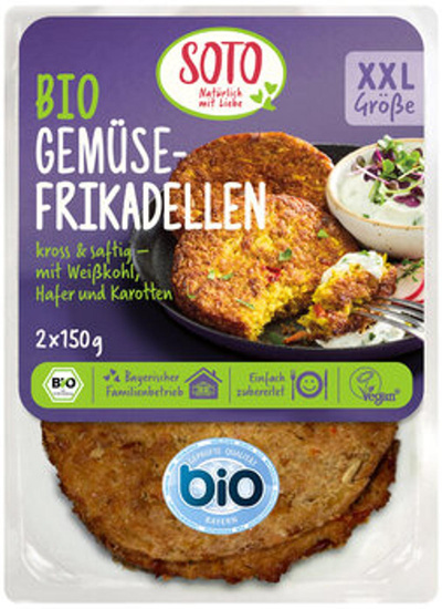 Produktfoto zu Gemüsefrikadellen, 300 g
