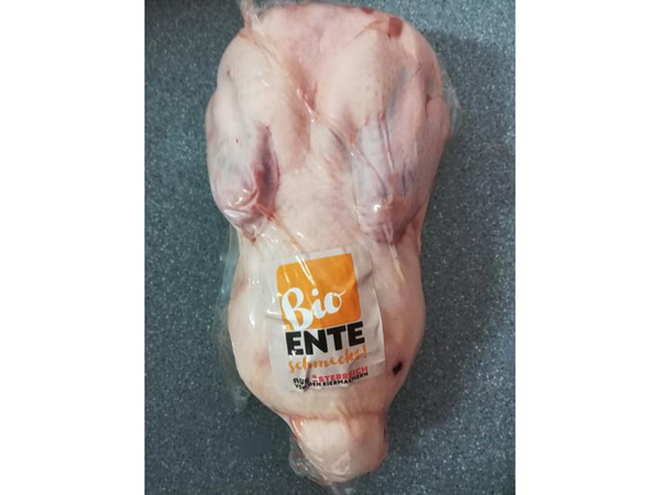 Produktfoto zu Ente ganz, mit Hals und Innereien, ca. 2 kg