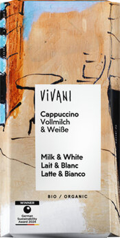 Produktfoto zu Cappuccino Schokolade, 100 g