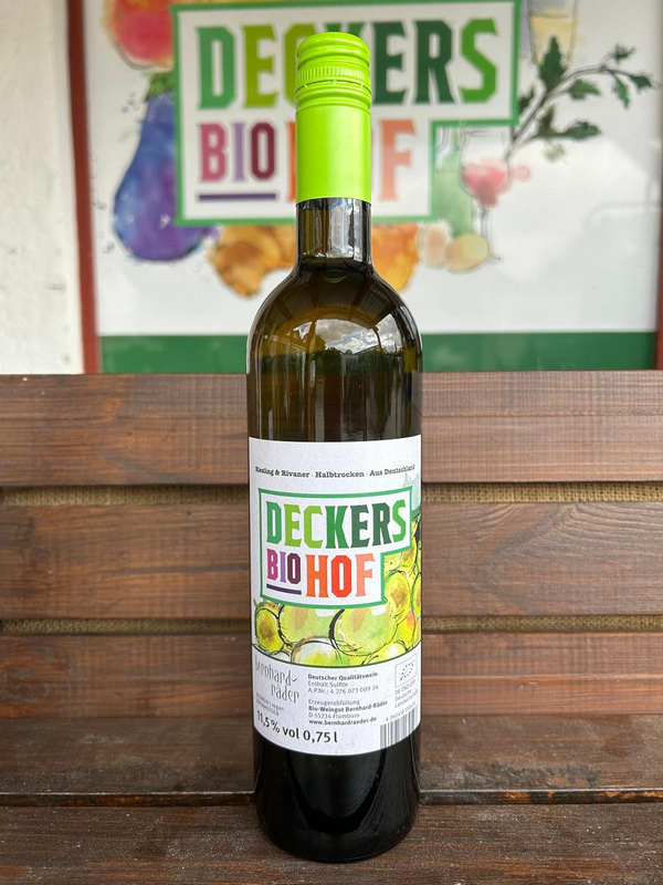Produktfoto zu Riesling & Rivaner, 0,75 l