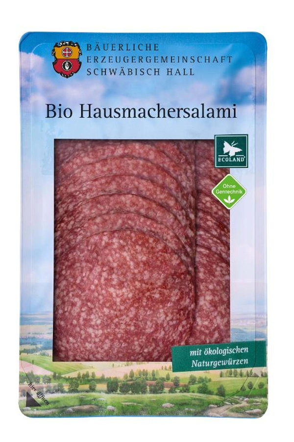 Produktfoto zu Hausmachersalami geschnitten, 80 g