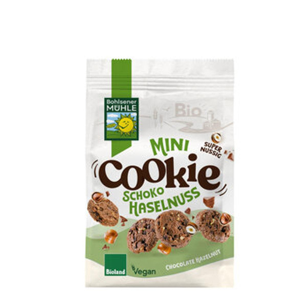 Produktfoto zu Mini Cookie Schoko Haselnuss, 125 g
