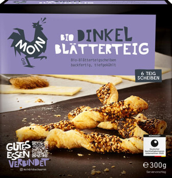 Produktfoto zu TK-Dinkel-Blätterteig, 300 g