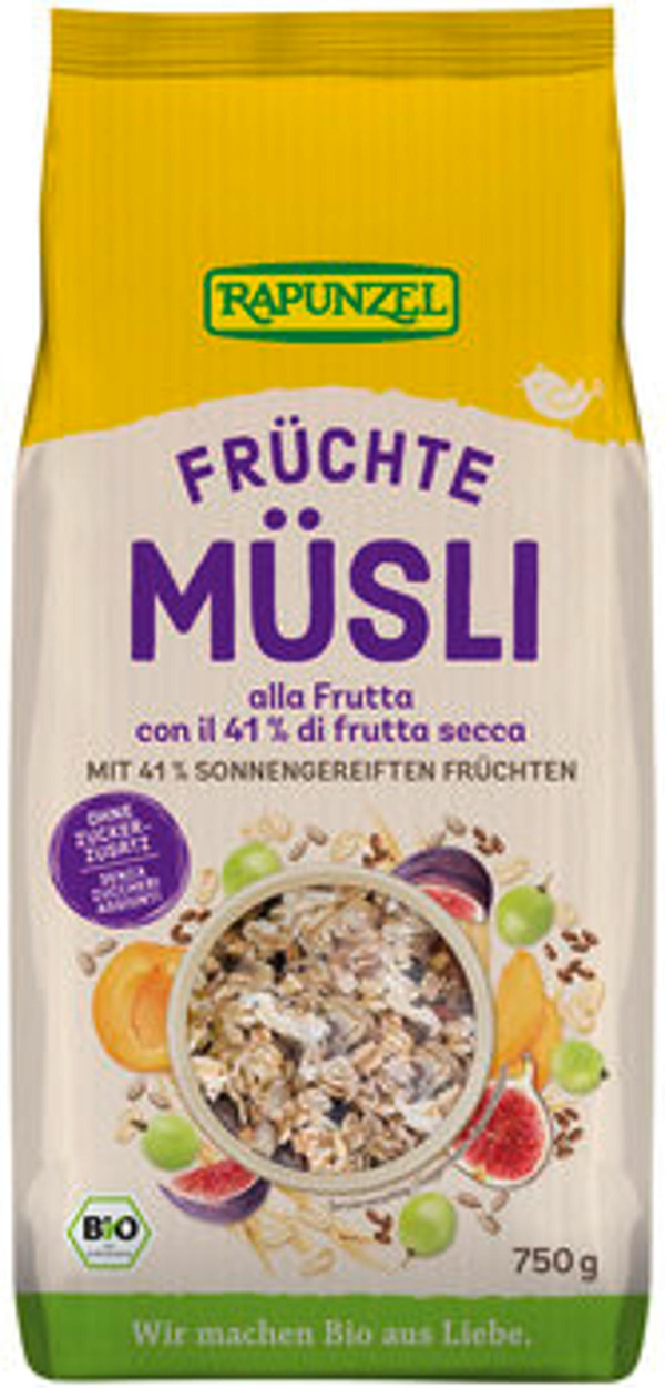Produktfoto zu Früchte Müsli, 750 g