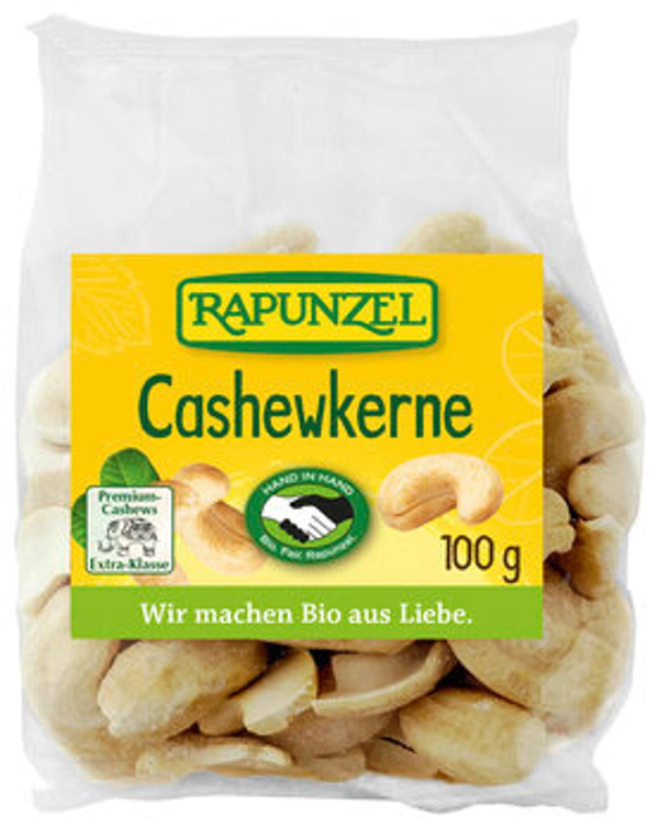 Produktfoto zu Cashewkerne ganz, 100 g