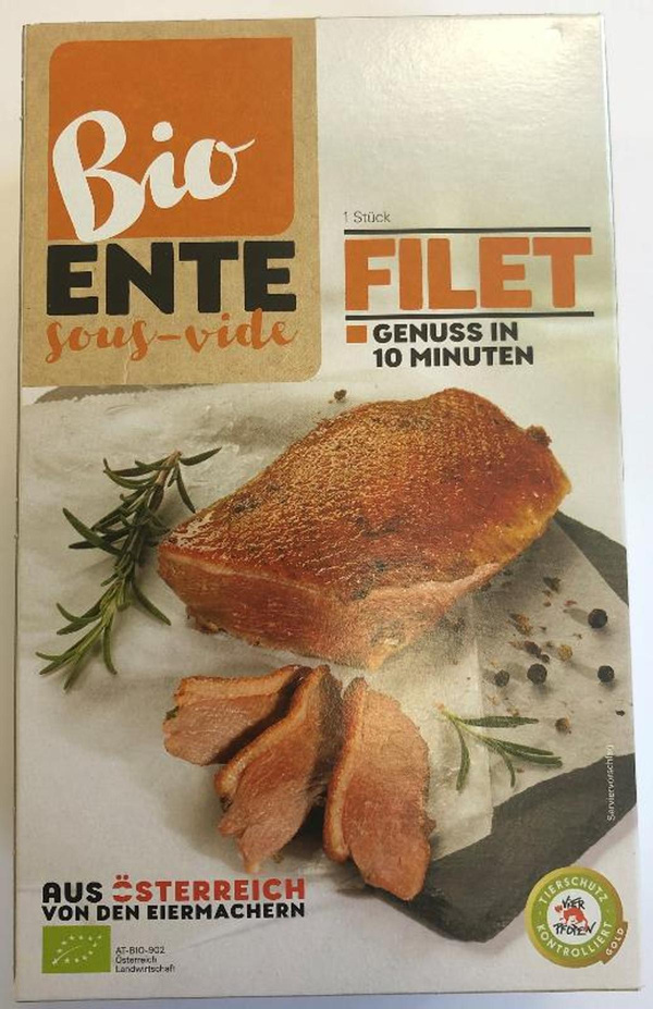 Produktfoto zu Sous-Vide Entenbrustfilet, ca. 0,25 kg