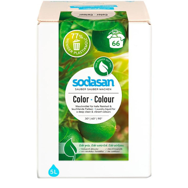 Produktfoto zu Color Waschmittel Limette Bag in Box, 5 l