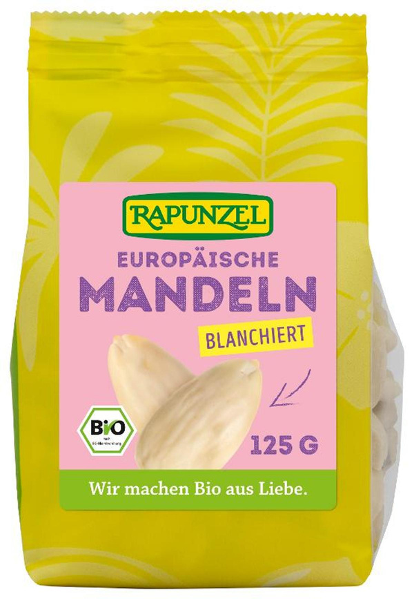 Produktfoto zu Mandeln blanchiert Europa, 125 g