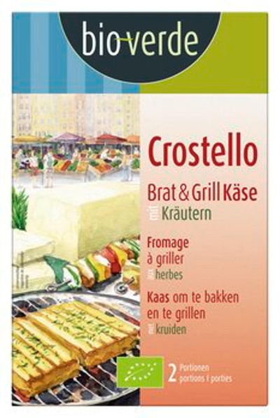 Produktfoto zu Crostello Brat- & Grillkäse Kräuter, 100 g