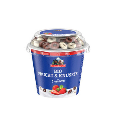 Produktfoto zu Alpenzwerge Erdbeere & Knusper Joghurt, 137 g