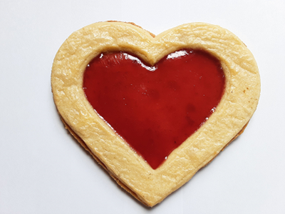 Produktfoto zu Mürbeteigherz - Bio-Backhaus Wüst