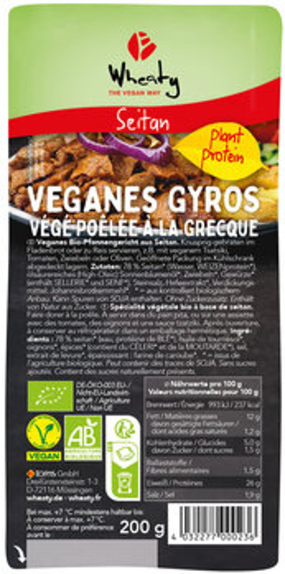 Produktfoto zu Veganes Gyros, 200 g