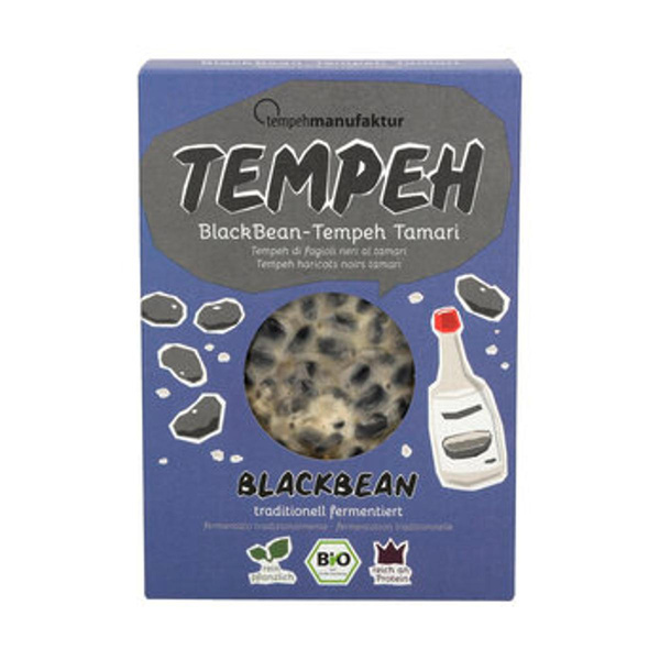Produktfoto zu Tempeh Black Bean Tamari, 200 g