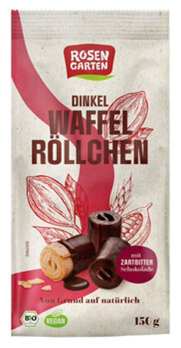 Produktfoto zu Dinkel Waffelröllchen ZB, 150 g