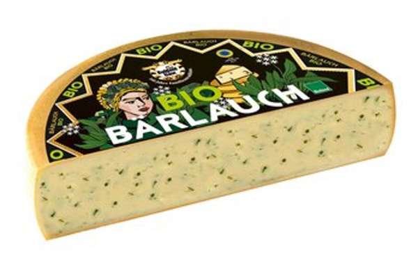 Produktfoto zu Bärlauchkäse aus Heumilch