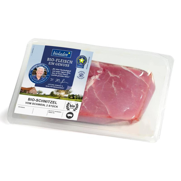 Produktfoto zu Schnitzel vom Schwein, 2 Stück, ca. 0,35 kg