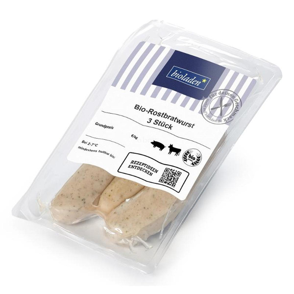 Produktfoto zu Rostbratwurst, 240 g (3 Stück)