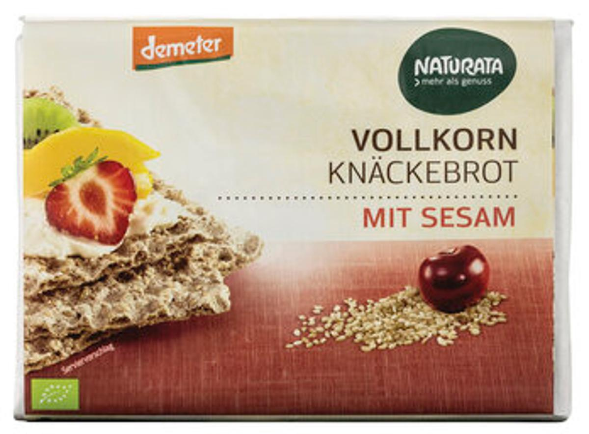 Vollkorn-Knäckebrot mit Sesam, 250 g