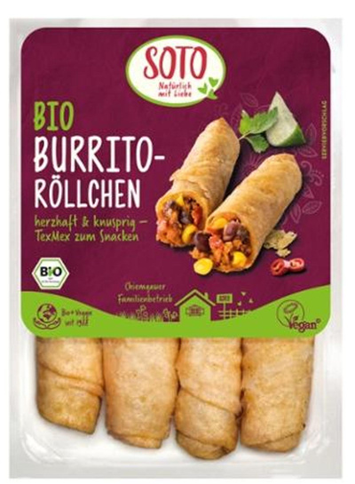 Produktfoto zu Burrito-Röllchen, 4 Stück