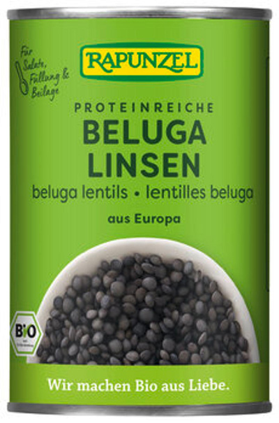 Produktfoto zu Beluga Linsen, 400 g