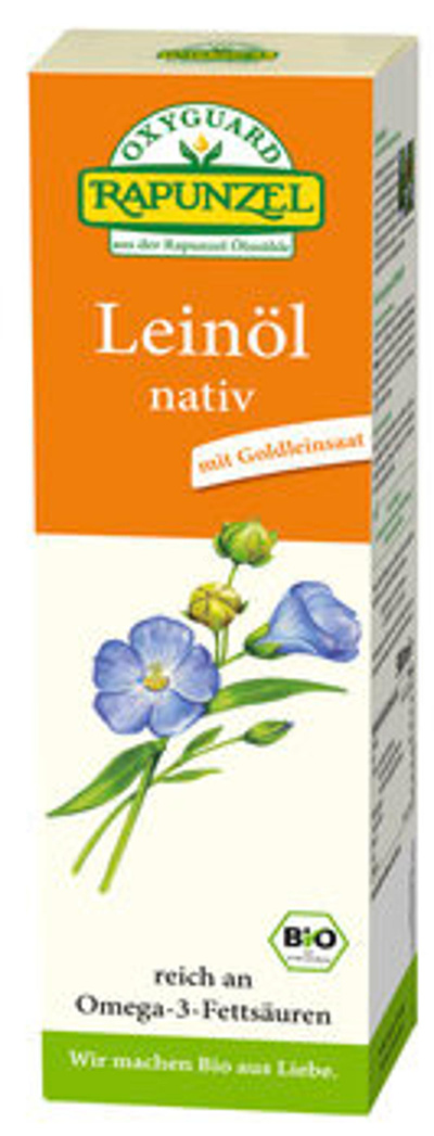 Produktfoto zu Leinöl nativ, 500 ml