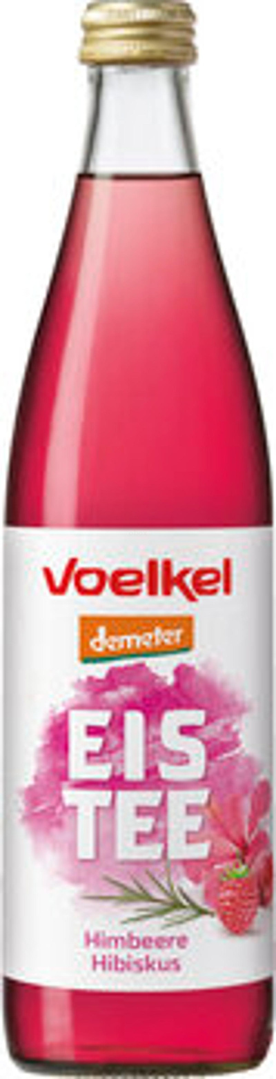 Produktfoto zu Fairer Eistee Himbeere-Hibiskus, 10x0,5 l