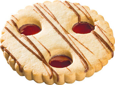 Produktfoto zu Spitzbuben mit Johannisbeermarmelade, 60g - Rosengarten