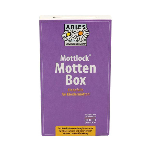 Produktfoto zu Kleidermottenbox Klebefalle