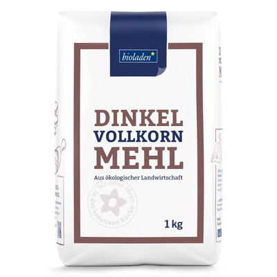 Produktfoto zu Dinkelvollkornmehl, 1kg