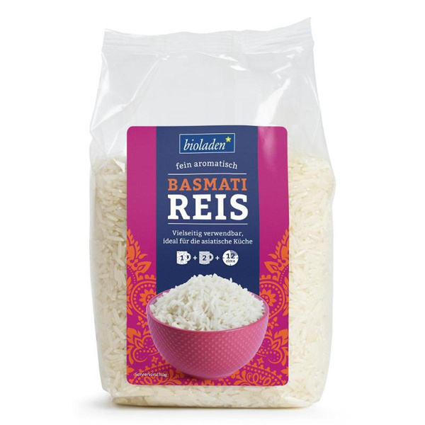 Produktfoto zu Basmati Reis, 500 g