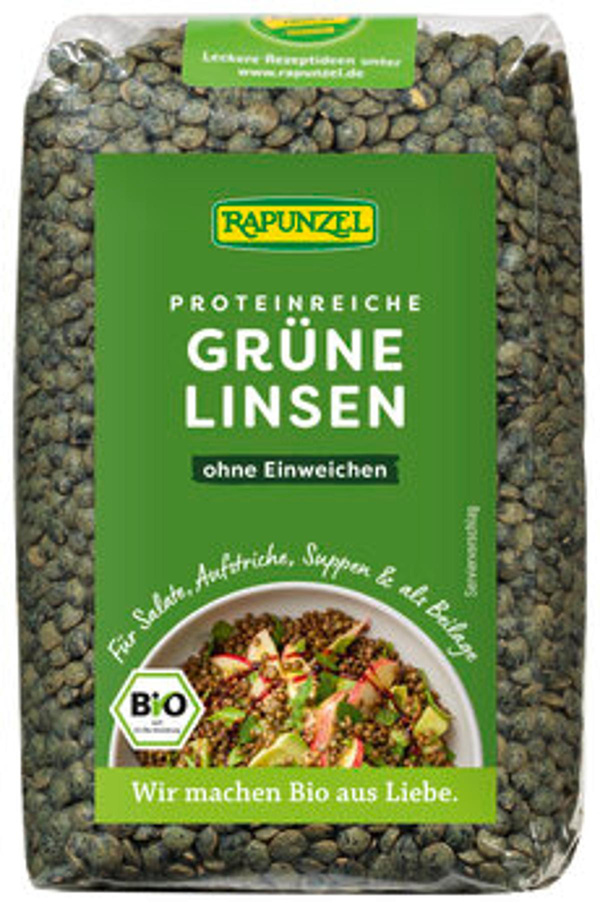 Produktfoto zu Grüne Linsen, 500 g