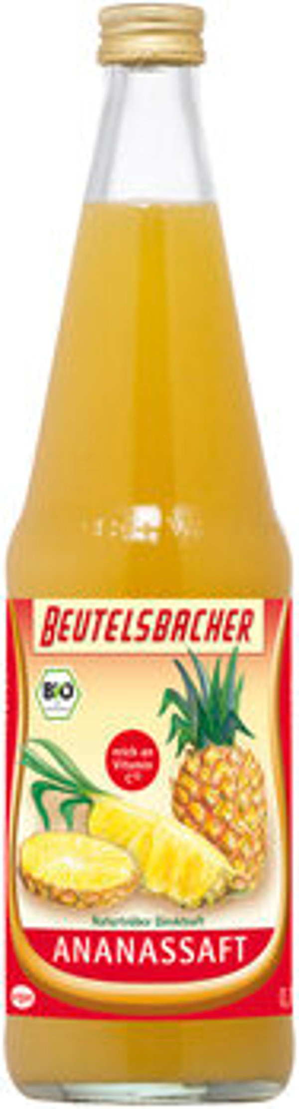 Produktfoto zu Ananassaft, 0,7 l