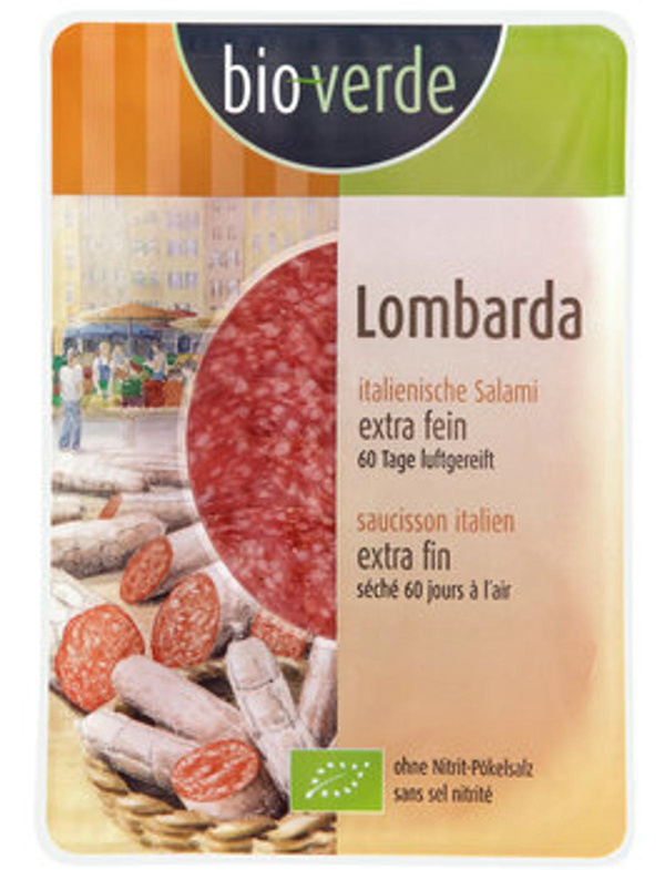 Produktfoto zu Lombarda Salami geschnitten, 80 g