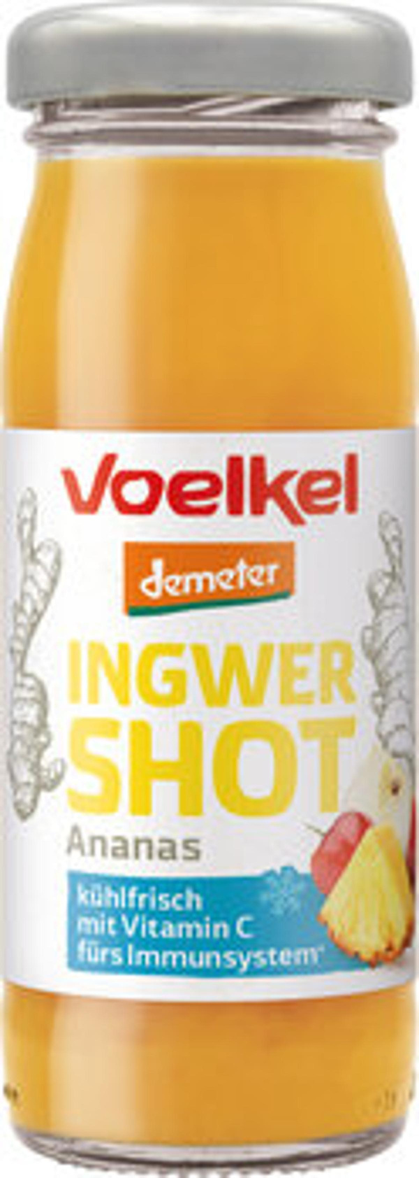 Produktfoto zu Shot Ingwer & Ananas kühlfrisch, 95 ml
