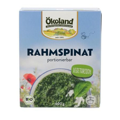 Produktfoto zu TK-Rahmspinat, 400 g