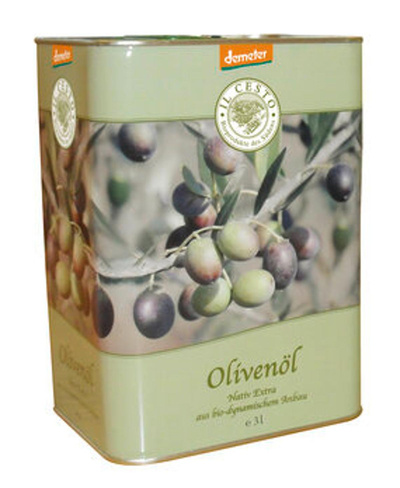 Produktfoto zu Olivenöl Kanister, 3 l