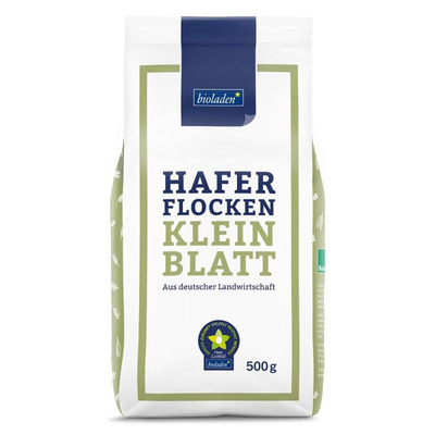 Produktfoto zu Haferflocken Kleinblatt, 500 g