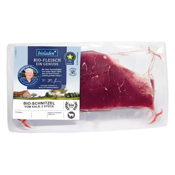 Produktfoto zu Kalbsschnitzel, ca. 0,4 kg (2 Stück)