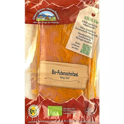 Produktfoto zu Putenschnitzel Honig-Senf, ca. 0,33 kg