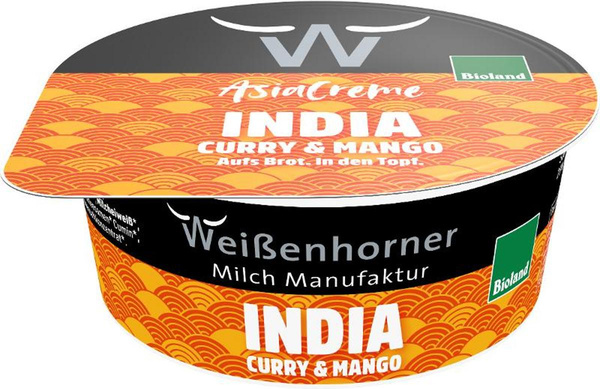 Produktfoto zu Asia Creme India - Curry & Mango, 125 g