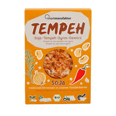 Produktfoto zu Tempeh Soja Gyros, 200 g