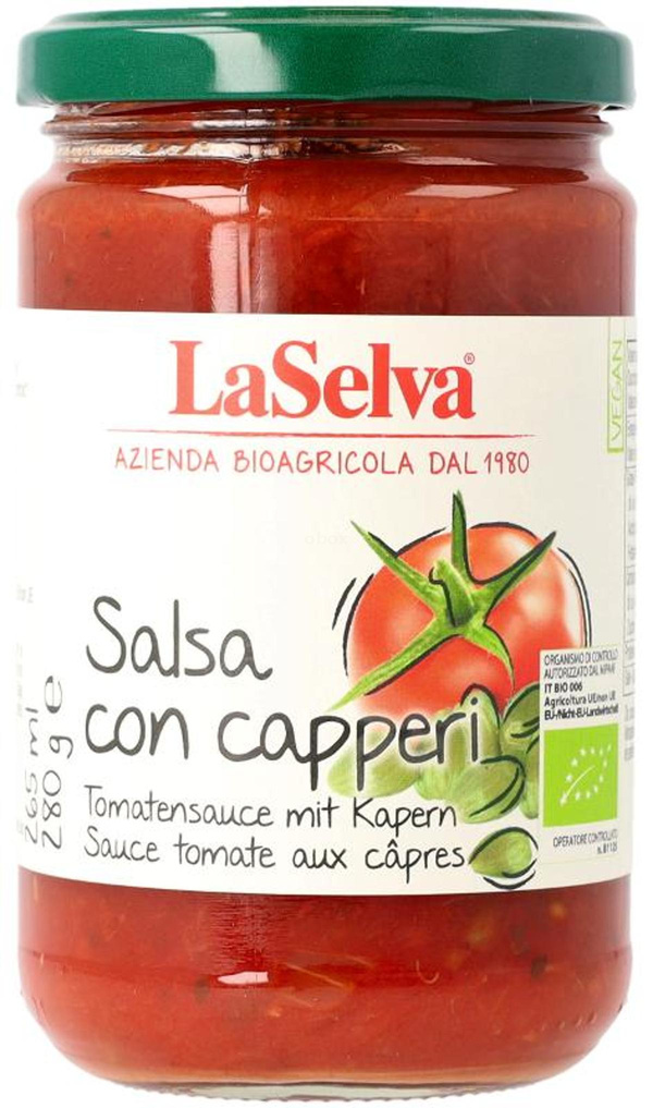 Produktfoto zu Tomatensauce mit Kapern, 280 g