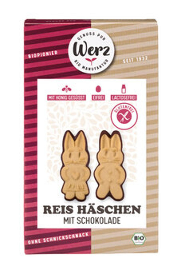 Produktfoto zu Reis Häschen mit Schokolade, 125 g