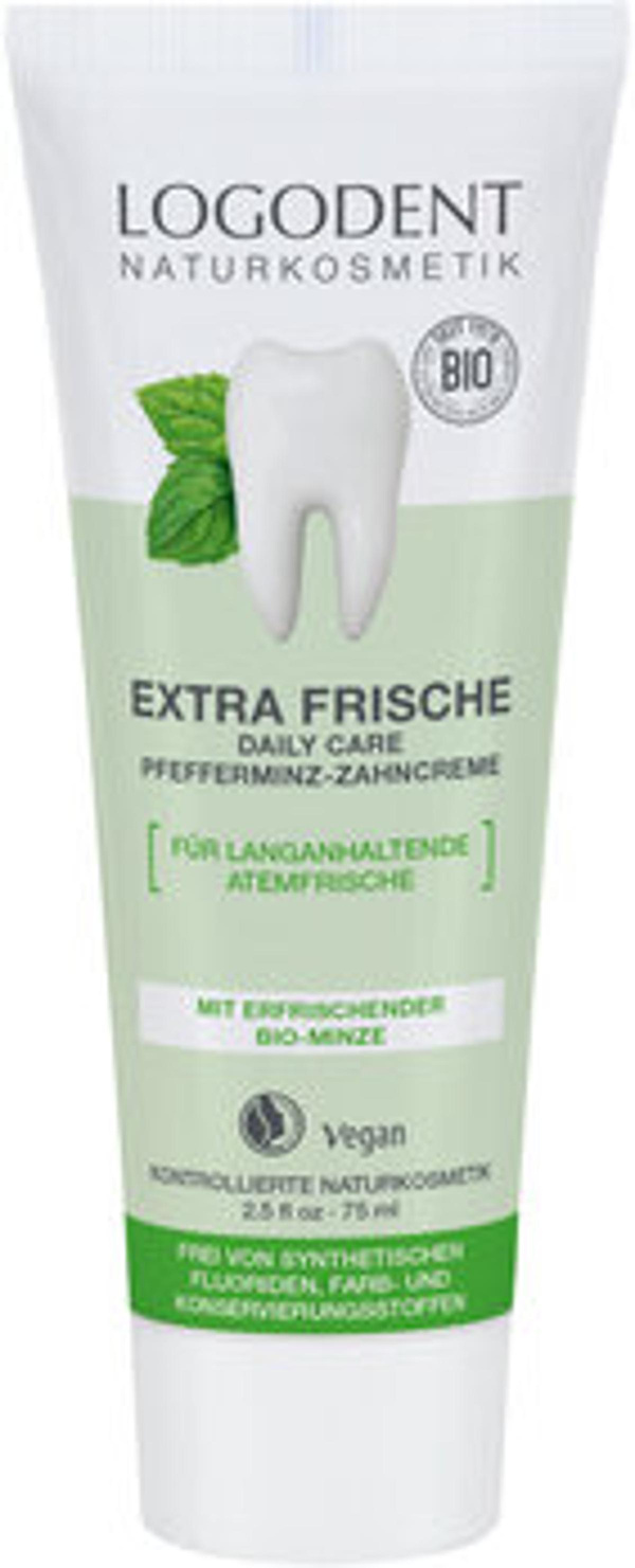 Produktfoto zu Zahncreme mit Bio-Minze, 75 ml