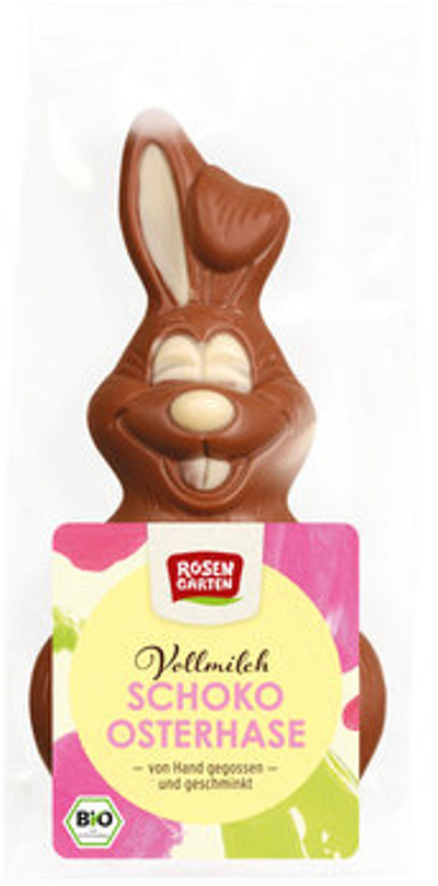 Produktfoto zu Osterhase Vollmilch geschminkt, 80 g